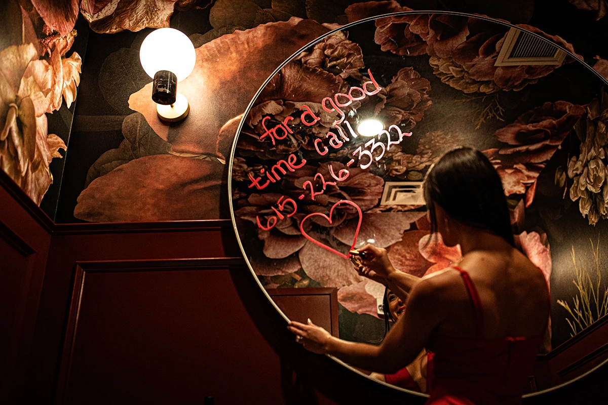 View of Rose Room Space at Butcher & Bee Nashville