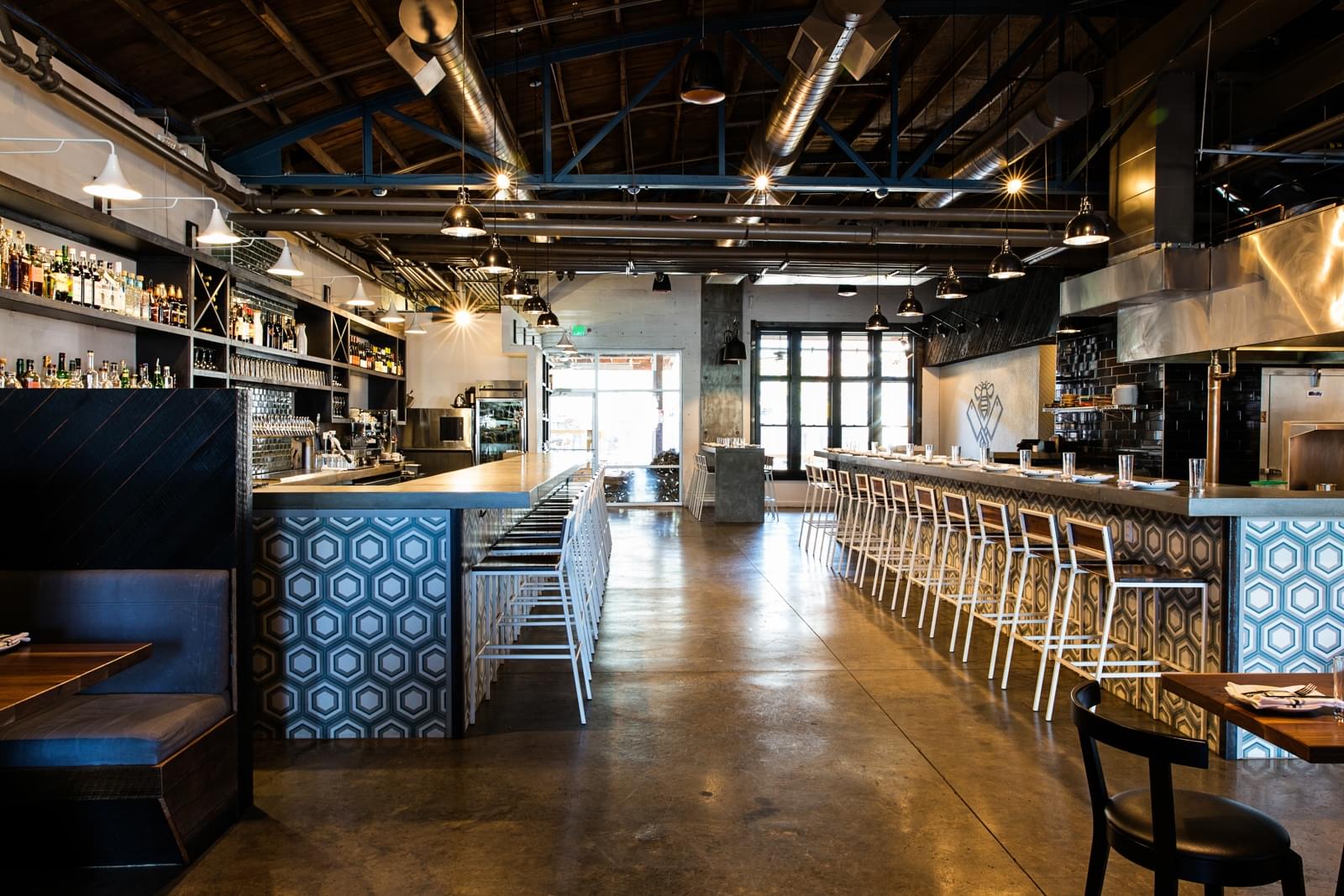 View of the inside of Butcher & Bee Nashville